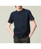【ジェイ プレス/J.PRESS / MEN】の【ビジネス対応】【吸湿速乾】【J.PRESS PREMIUM JERSEY】 シアサッカー Tシャツ ネイビー系|ID: prp329100004532352 ipo3291000000032634216