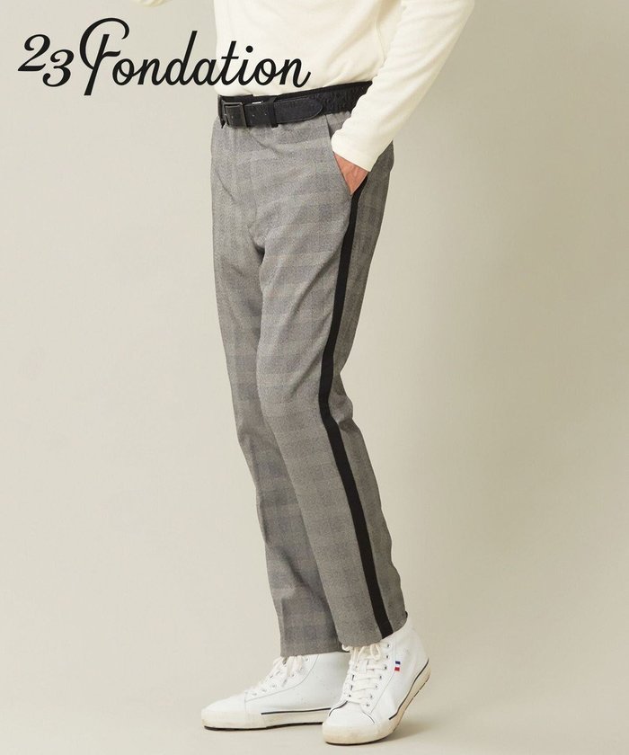 【23区 ゴルフ/23区GOLF / MEN】の【23Fondation/MEN】グレンチェック パンツ インテリア・キッズ・メンズ・レディースファッション・服の通販 founy(ファニー) https://founy.com/ ファッション Fashion メンズファッション MEN ボトムス Bottoms/Men コンビ Combination シンプル Simple ジャケット Jacket ストレッチ Stretch スポーティ Sporty チェック Check A/W・秋冬 Aw・Autumn/Winter・Fw・Fall-Winter |ID: prp329100004532353 ipo3291000000032037507
