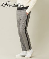 【23区 ゴルフ/23区GOLF / MEN】の【23Fondation/MEN】グレンチェック パンツ 人気、トレンドファッション・服の通販 founy(ファニー) ファッション Fashion メンズファッション MEN ボトムス Bottoms/Men コンビ Combination シンプル Simple ジャケット Jacket ストレッチ Stretch スポーティ Sporty チェック Check A/W・秋冬 Aw・Autumn/Winter・Fw・Fall-Winter |ID:prp329100004532353