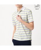 【23区 ゴルフ/23区GOLF / MEN】の【MEN】【吸水速乾・UVケア】ボーダーロゴ 半袖シャツ ホワイト系1|ID: prp329100004532354 ipo3291000000032574828