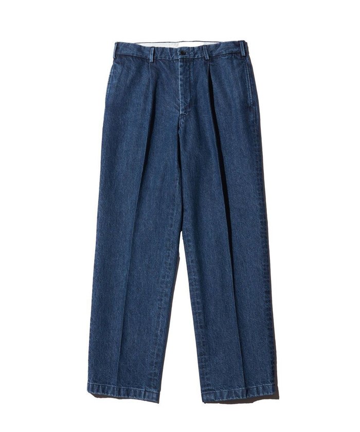 【ジェイ プレス/J.PRESS / MEN】の【J.PRESS ORIGINALS】SHIOTA DENIM Piped Stem1tuck / Made in Japan インテリア・キッズ・メンズ・レディースファッション・服の通販 founy(ファニー) https://founy.com/ ファッション Fashion メンズファッション MEN ボトムス Bottoms/Men デニムパンツ Denim Pants 春 Spring ジーンズ Jeans スラックス Slacks デニム Denim バランス Balance A/W・秋冬 Aw・Autumn/Winter・Fw・Fall-Winter S/S・春夏 Ss・Spring/Summer 日本製 Made In Japan 夏 Summer |ID: prp329100004532360 ipo3291000000032037534