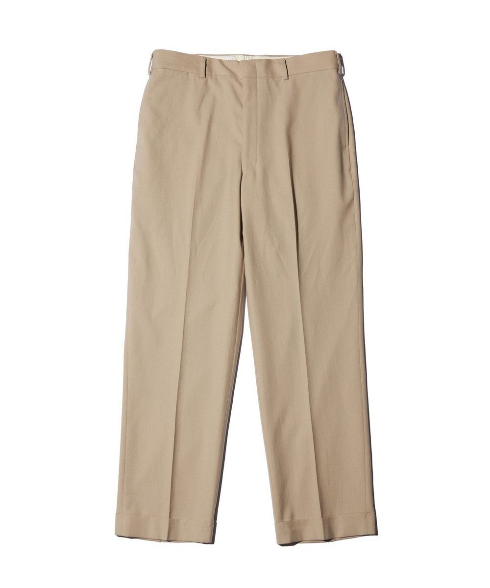 【ジェイ プレス/J.PRESS / MEN】の【J.PRESS ORIGINALS】Magic Cuba Wool Cotton Hopsack New Piped Stem Slacks インテリア・キッズ・メンズ・レディースファッション・服の通販 founy(ファニー) 　ファッション　Fashion　メンズファッション　MEN　ボトムス　Bottoms/Men　アイビー　Ivy　春　Spring　クラシック　Classic　ストレート　Straight　スラックス　Slacks　ビーチ　Beach　フィット　Fit　プリーツ　Pleats　モダン　Modern　S/S・春夏　Ss・Spring/Summer　再入荷　Restock/Back In Stock/Re Arrival　夏　Summer　ベージュ系|ID: prp329100004532370 ipo3291000000032037579