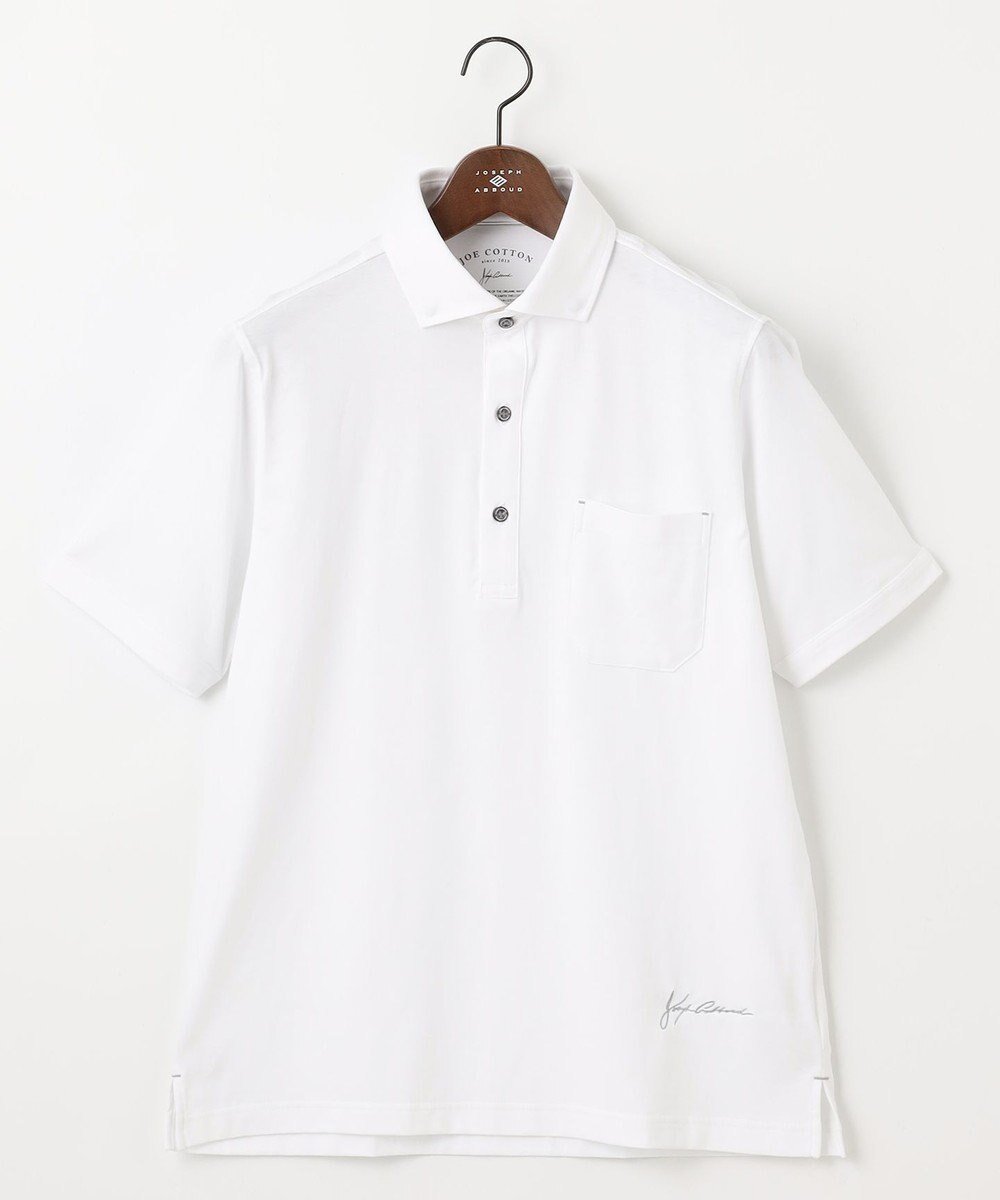 【ジョセフ アブード/JOSEPH ABBOUD / MEN】のクールビズ【オーガニックコットン使用/日本素材】JOEコットン天竺 ポロシャツ 人気、トレンドファッション・服の通販 founy(ファニー) 　ファッション　Fashion　メンズファッション　Fashion for Men　トップス・カットソー　Cut & Sew Tops　メンズシャツ　Shirts　ポロシャツ / きれいめカジュアルスタイル　Polo Shirts　インナー　Innerwear　春　Spring　シンプル　Simple, Minimal　ジャケット　Jacket, Outerwear　スラックス　Slacks, Dress Pants　デニム　Denim, Jeans Material　フィット　Fit, Slim Fit　フォーマル　Formal, Dressy　ポロシャツ　Polo Shirt, Collared Tee　S/S・春夏　SS, Spring/Summer, Warm Season　夏　Summer　ビジネス 仕事 通勤　Business / Work / Commuting　 other-1|ID: prp329100004532376 ipo3291000000033429202
