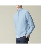 【ジェイ プレス/J.PRESS / MEN】のハイツイストリンクス フルジップニットカーディガン サックスブルー系|ID: prp329100004532377 ipo3291000000032087231
