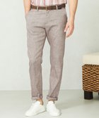 【ジョセフ アブード/JOSEPH ABBOUD / MEN】の【ウエストも伸びる/ストレッチ】 リヨセルリネンムーブパンツ ダークブラウン系|ID: prp329100004532378 ipo3291000000032037614