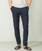 【ジョセフ アブード/JOSEPH ABBOUD / MEN】の【ウエストも伸びる/ストレッチ】 リヨセルリネンムーブパンツ ネイビー系|ID: prp329100004532378 ipo3291000000032037616