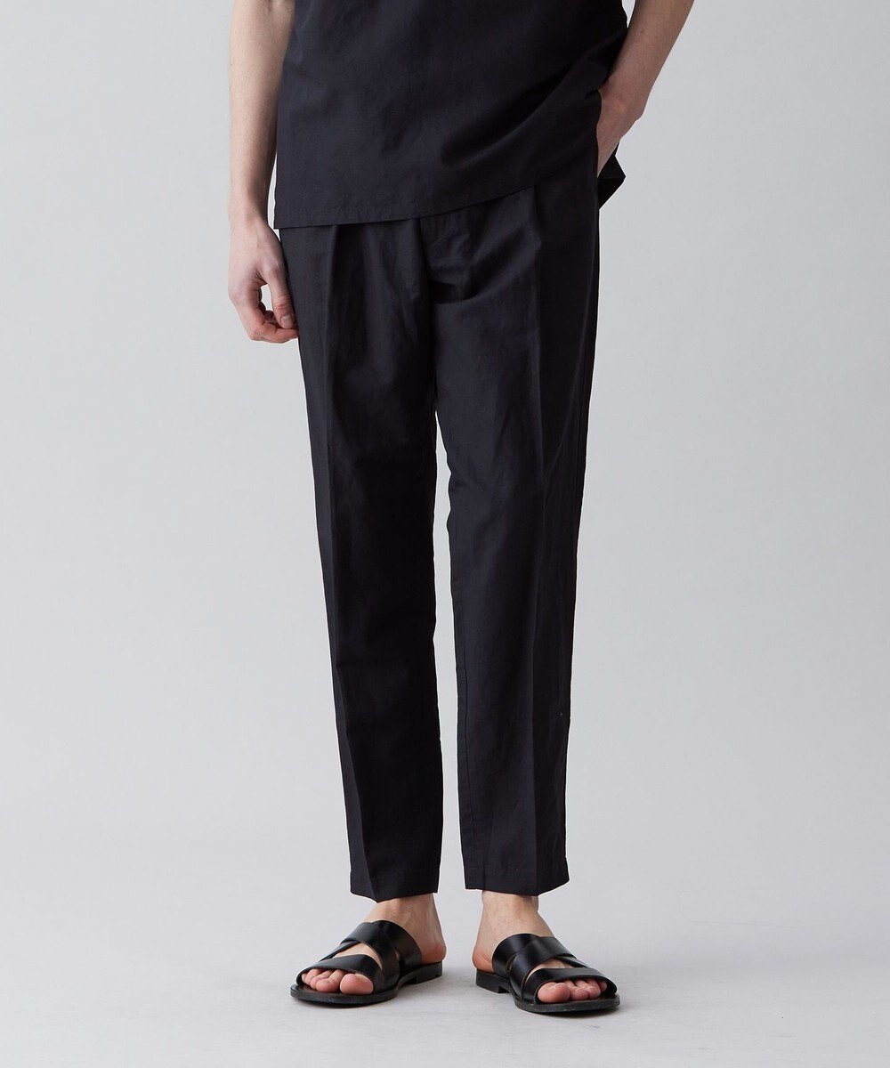 【アンフィーロ/UNFILO / MEN】のライトリネン テーパードパンツ 23年春夏商品 人気、トレンドファッション・服の通販 founy(ファニー) 　ファッション　Fashion　メンズファッション　MEN　ボトムス　Bottoms/Men　ウォッシャブル　Washable　春　Spring　抗菌　Antibacterial　軽量　Lightweight　ジャケット　Jacket　スラックス　Slacks　セットアップ　Set Up　雑誌　Magazine　メッシュ　Mesh　リネン　Linen　S/S・春夏　Ss・Spring/Summer　再入荷　Restock/Back In Stock/Re Arrival　夏　Summer　エレガント 上品　Elegant　 other-1|ID: prp329100004532380 ipo3291000000032037620