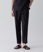 【アンフィーロ/UNFILO / MEN】のライトリネン テーパードパンツ 23年春夏商品 人気、トレンドファッション・服の通販 founy(ファニー) ファッション Fashion メンズファッション MEN ボトムス Bottoms/Men ウォッシャブル Washable 春 Spring 抗菌 Antibacterial 軽量 Lightweight ジャケット Jacket スラックス Slacks セットアップ Set Up 雑誌 Magazine メッシュ Mesh リネン Linen S/S・春夏 Ss・Spring/Summer 再入荷 Restock/Back In Stock/Re Arrival 夏 Summer エレガント 上品 Elegant thumbnail ブラック|ID: prp329100004532380 ipo3291000000032037621