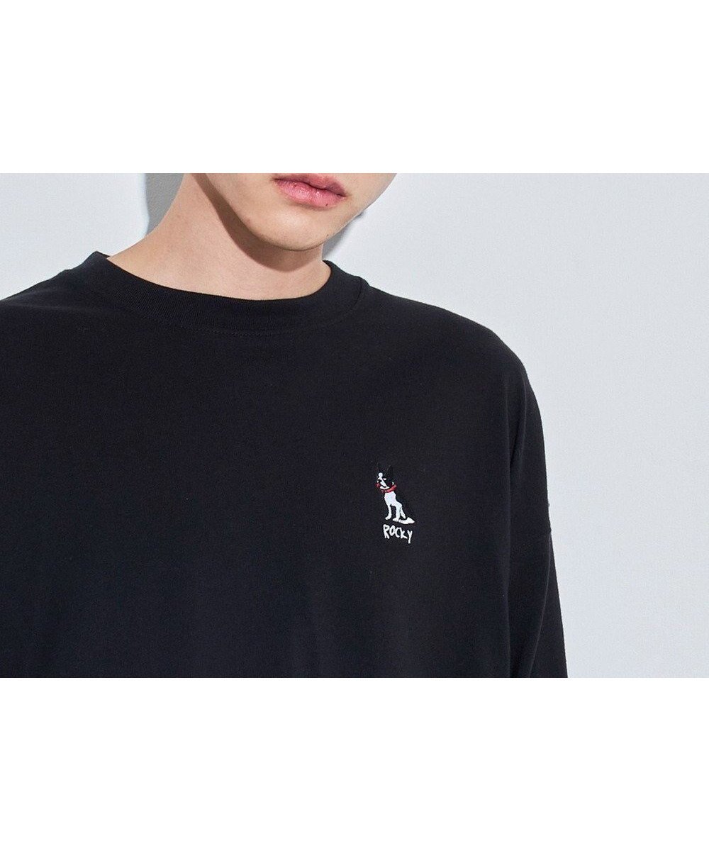 【ウィゴー/WEGO / MEN】のアニマルワンポイントT(LS) インテリア・キッズ・メンズ・レディースファッション・服の通販 founy(ファニー) 　ファッション　Fashion　メンズファッション　MEN　トップス・カットソー　Tops/Tshirt/Men　シャツ　Shirts　アニマル　Animal　春　Spring　カットソー　Cut And Sew　カーゴパンツ　Cargo Pants　シンプル　Simple　スマホ　Smartphone　デニム　Denim　定番　Standard　ビッグ　Big　半袖　Short Sleeve　ルーズ　Loose　ワイド　Wide　ワンポイント　One Point　A/W・秋冬　Aw・Autumn/Winter・Fw・Fall-Winter　おすすめ　Recommend　夏　Summer　ブラック|ID: prp329100004532385 ipo3291000000032037645