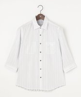 【ジョセフ アブード/JOSEPH ABBOUD / MEN】の【2WAY/オーガニックコットン使用】ライトリバーシブルストライプシャツ 人気、トレンドファッション・服の通販 founy(ファニー) ファッション Fashion メンズファッション MEN トップス・カットソー Tops/Tshirt/Men シャツ Shirts 春 Spring 軽量 Lightweight サッカー Soccer シンプル Simple ストライプ Stripe タンク Tank デニム Denim ドット Dot 定番 Standard リバーシブル Reversible ワイド Wide ワイヤー Wire S/S・春夏 Ss・Spring/Summer 夏 Summer |ID:prp329100004532390
