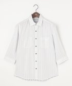 【ジョセフ アブード/JOSEPH ABBOUD / MEN】の【2WAY/オーガニックコットン使用】ライトリバーシブルストライプシャツ 人気、トレンドファッション・服の通販 founy(ファニー) ファッション Fashion メンズファッション MEN トップス・カットソー Tops/Tshirt/Men シャツ Shirts 春 Spring 軽量 Lightweight サッカー Soccer シンプル Simple ストライプ Stripe タンク Tank デニム Denim ドット Dot 定番 Standard リバーシブル Reversible ワイド Wide ワイヤー Wire S/S・春夏 Ss・Spring/Summer 夏 Summer thumbnail ホワイト系1|ID: prp329100004532390 ipo3291000000032037660