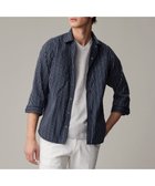 【ジョセフ アブード/JOSEPH ABBOUD / MEN】の【2WAY】ライトリバーシブルストライプシャツ ネイビー系1|ID: prp329100004532390 ipo3291000000032633631