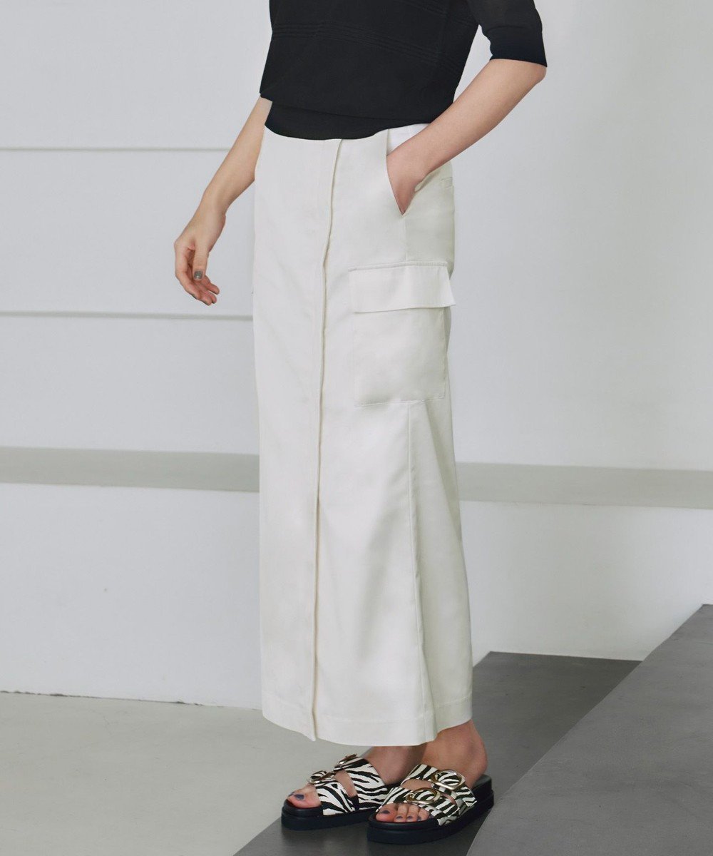 【アイシービー/iCB】の【洗える】 ハイマルチストレッチサテン スカート 人気、トレンドファッション・服の通販 founy(ファニー) 　ファッション　Fashion　レディースファッション　WOMEN　スカート　Skirt　2025年　2025　2025春夏・S/S　Ss,Spring/Summer,2025　サテン　Satin　ストレッチ　Stretch　スマート　Smart　スリット　Slit　フロント　Front　ラップ　Wrap　夏　Summer　春　Spring　S/S・春夏　Ss・Spring/Summer　洗える　Washable　 other-1|ID: prp329100004532400 ipo3291000000032222541