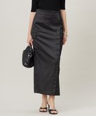 【アイシービー/iCB】の【洗える】 ハイマルチストレッチサテン スカート ブラック系|ID: prp329100004532400 ipo3291000000035543832