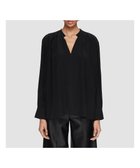 【ジョゼフ/JOSEPH】のニューCDC オープンネックブラウス 人気、トレンドファッション・服の通販 founy(ファニー) ファッション Fashion レディースファッション Fashion for Women トップス・カットソー Cut & Sew Tops シャツ・ブラウス・オフィスカジュアル Elegant Blouses & Button-Ups ギャザー Gathered, Ruffled シルク Silk, 100% Silk フィット Fit, Slim Fit レギュラー Regular, Standard Fit 定番 Standard, Basic Item A/W・秋冬 Autumn/Winter 軽量 Lightweight, Ultra Light thumbnail Black|ID: prp329100004532409 ipo3291000000033682214