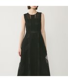 【グレース コンチネンタル/GRACE CONTINENTAL】のレースパッチワークドレス ブラック|ID: prp329100004532429 ipo3291000000032037899