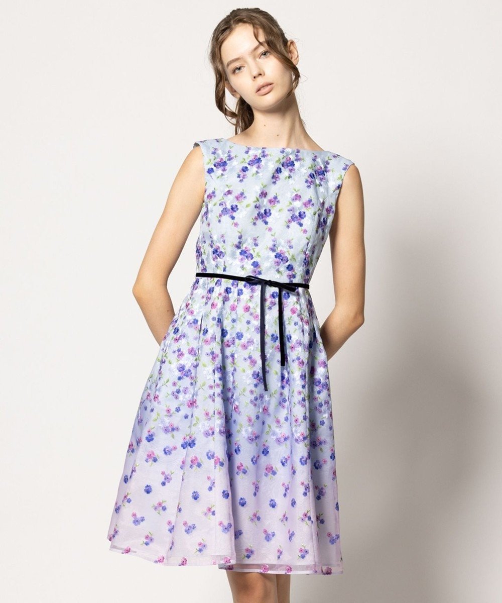 【トッカ/TOCCA】の【消臭・洗える】FLOWER OF MUSE ドレス インテリア・キッズ・メンズ・レディースファッション・服の通販 founy(ファニー) 　ファッション　Fashion　レディースファッション　WOMEN　ワンピース　Dress　ドレス　Party Dresses　ドレス　Dress　フラワー　Flower　夏　Summer　S/S・春夏　Ss・Spring/Summer　洗える　Washable　A/W・秋冬　Aw・Autumn/Winter・Fw・Fall-Winter　ブルー系|ID: prp329100004532432 ipo3291000000032184988
