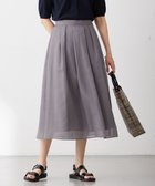 【ジェイ プレス/J.PRESS】の【WEB限定カラーあり・洗える】 ブライトスパンボイル スカート ライトグレー系|ID: prp329100004532460 ipo3291000000034306787