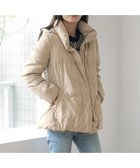 【ジェイ プレス/J.PRESS】の【洗える】ブラッシュドマルチポリ ショート ダウンコート ベージュ系|ID: prp329100004532475 ipo3291000000033661481
