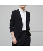 【ベイジ,/BEIGE,】のCINDY / ダブルカラージャケット Black×Black|ID: prp329100004532479 ipo3291000000033565359