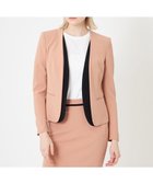 【ベイジ,/BEIGE,】のCINDY / ダブルカラージャケット D.Nude×Black|ID: prp329100004532479 ipo3291000000033565361