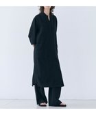 【ベイジ,/BEIGE,】の【洗える】RUE / クロスオーバーVネックワンピース Black|ID: prp329100004532480 ipo3291000000032662820