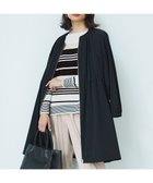 【23区/NIJYUSANKU】の【撥水加工】ナイロン2WAYストレッチ ロングアウター ブラック系|ID: prp329100004532483 ipo3291000000032038188