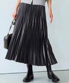 【23区/NIJYUSANKU】の【杏さん着用/洗える】レザーライクプリーツ スカート グレー系|ID: prp329100004532492 ipo3291000000032038239