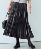 【23区/NIJYUSANKU】の【杏さん着用/洗える】レザーライクプリーツ スカート グレー系|ID: prp329100004532492 ipo3291000000033403426