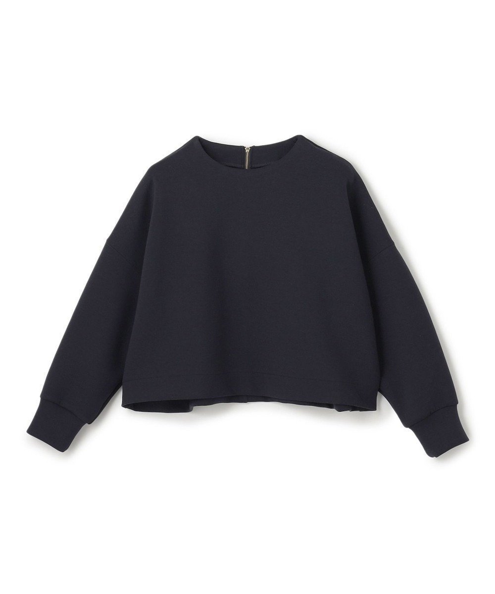 【アンフィーロ 自由区/UNFILO】の【洗える/ストレッチ】BEAUTY FORM JERSEY クロップド トップス インテリア・キッズ・メンズ・レディースファッション・服の通販 founy(ファニー) 　ファッション　Fashion　レディースファッション　WOMEN　トップス・カットソー　Tops/Tshirt　パーカ　Sweats　スウェット　Sweat　洗える　Washable　クロップド　Cropped　軽量　Lightweight　ジャージー　Jersey　スウェット　Sweat　ストレッチ　Stretch　スリーブ　Sleeve　バランス　Balance　フォルム　Form　ワイド　Wide　A/W・秋冬　Aw・Autumn/Winter・Fw・Fall-Winter　S/S・春夏　Ss・Spring/Summer　夏　Summer　ネイビー|ID: prp329100004532496 ipo3291000000032038262