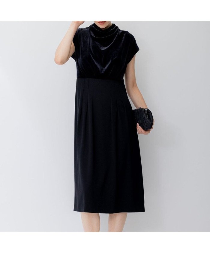【23区/NIJYUSANKU】の【APPLAUDIR】ベルベットコンビ ドレス インテリア・キッズ・メンズ・レディースファッション・服の通販 founy(ファニー) https://founy.com/ ファッション Fashion レディースファッション WOMEN ワンピース Dress ドレス Party Dresses コンビ Combination ジャケット Jacket ジョーゼット Georgette ストレッチ Stretch セットアップ Set Up ドレス Dress ドレープ Drape パーティ Party ベルベット Velvet ベロア Velor ボトルネック Bottleneck A/W・秋冬 Aw・Autumn/Winter・Fw・Fall-Winter 再入荷 Restock/Back In Stock/Re Arrival おすすめ Recommend 2023年 2023 2023-2024秋冬・A/W Aw/Autumn/Winter//Fw/Fall-Winter/2023-2024 結婚式 Wedding Ceremony |ID: prp329100004532505 ipo3291000000032038317
