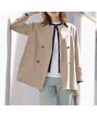 【ジェイ プレス/J.PRESS】の【洗える・撥水】ポリアーティローザ ダブル トレンチコート モカ系|ID: prp329100004532537 ipo3291000000033076689