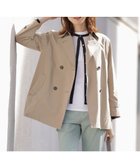 【ジェイ プレス/J.PRESS】の【洗える・撥水】ポリアーティローザ ダブル トレンチコート モカ系|ID: prp329100004532537 ipo3291000000033551916
