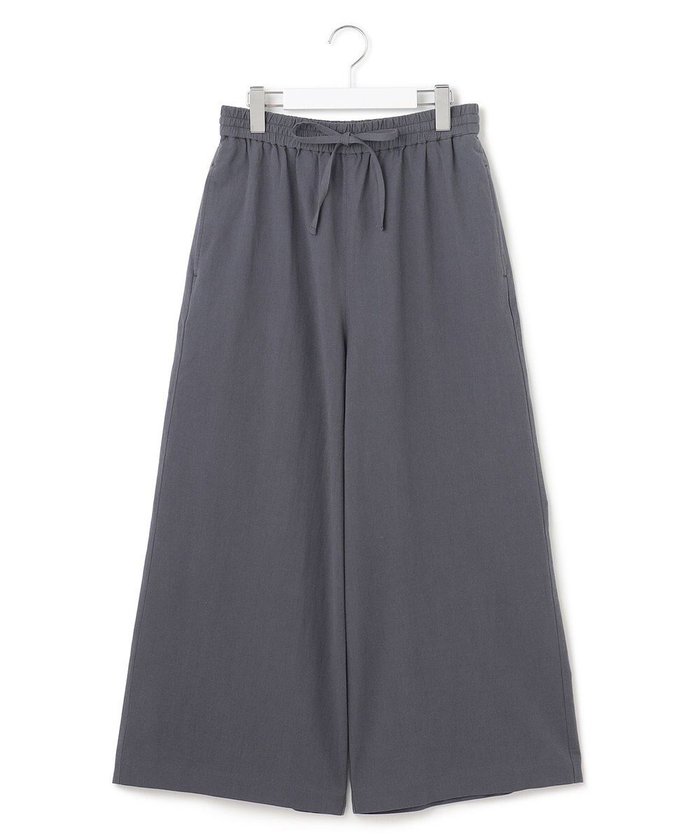 【ジェイプレスヨークストリート/J.PRESS YORK STREET】の【WOMEN】ワンウォッシュリネンコットン ワイドパンツ インテリア・キッズ・メンズ・レディースファッション・服の通販 founy(ファニー) https://founy.com/ ファッション Fashion レディースファッション Ladies' Fashion Online パンツ Pants 春 Spring サンダル Sandals ショート Short スニーカー Sneakers タンク Tank ポケット Pocket リネン Linen リラックス Relax ワイド Wide S/S・春夏 Ss・Spring/Summer 夏 Summer |ID: prp329100004532548 ipo3291000000032336785