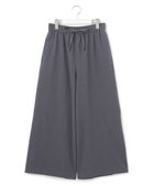 【ジェイプレスヨークストリート/J.PRESS YORK STREET】の【WOMEN】ワンウォッシュリネンコットン ワイドパンツ グレー系|ID: prp329100004532548 ipo3291000000032336786