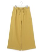 【ジェイプレスヨークストリート/J.PRESS YORK STREET】の【WOMEN】ワンウォッシュリネンコットン ワイドパンツ イエロー系|ID: prp329100004532548 ipo3291000000032336788