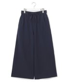 【ジェイプレスヨークストリート/J.PRESS YORK STREET】の【WOMEN】ワンウォッシュリネンコットン ワイドパンツ ネイビー系|ID: prp329100004532548 ipo3291000000032336789