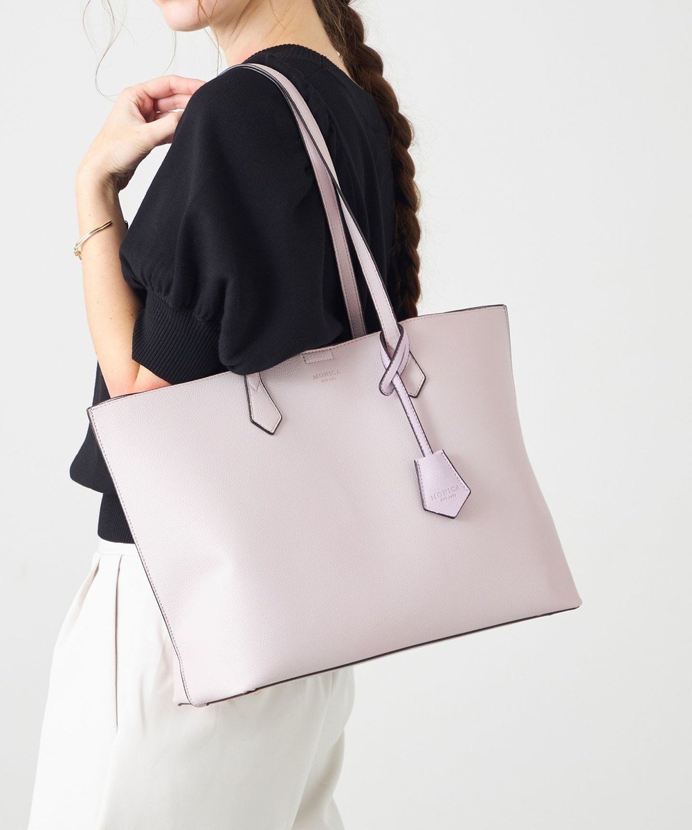 【ラ バガジェリー/LA BAGAGERIE】の【MONICA】バイカラーA4トート インテリア・キッズ・メンズ・レディースファッション・服の通販 founy(ファニー) ファッション Fashion レディースファッション Fashion for Women バッグ Bags 軽量 Lightweight, Ultra Light シンプル Simple, Minimal スタイリッシュ Stylish, Fashionable スマート Smart, Elegant フォルム Silhouette, Form ポケット Pocket, Pocket Detail おすすめ Recommended / Our Picks ビジネス 仕事 通勤 Business / Work / Commuting グレー|ID: prp329100004532551 ipo3291000000034211319