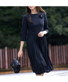 【組曲/KUMIKYOKU】の【KUMIKYOKU NAVY】ジャージーコンビプリーツ ワンピース 人気、トレンドファッション・服の通販 founy(ファニー) ファッション Fashion レディースファッション WOMEN ワンピース Dress カーディガン Cardigan コレクション Collection コンパクト Compact コンビ Combination ジャケット Jacket ジャージ Jersey ストレッチ Stretch ツイード Tweed ドレープ Drape フォルム Form フォーマル Formal プリーツ Pleats A/W・秋冬 Aw・Autumn/Winter・Fw・Fall-Winter 2022年 2022 S/S・春夏 Ss・Spring/Summer 2022-2023秋冬・A/W Aw/Autumn/Winter//Fw/Fall-Winter/2022-2023 夏 Summer エレガント 上品 Elegant セレモニー Ceremony 結婚式 Wedding Ceremony ビジネス 仕事 通勤 Business thumbnail ネイビー系|ID: prp329100004532569 ipo3291000000032234713
