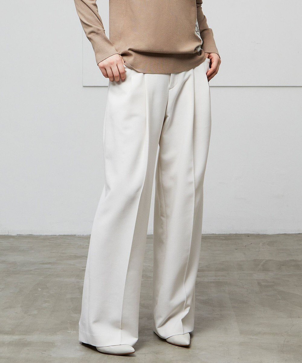 【ベイジ,/BEIGE,】の【andGIRL 秋号掲載】LAC / 2WAYストレッチワイドタックパンツ 人気、トレンドファッション・服の通販 founy(ファニー) 　ファッション　Fashion　レディースファッション　Fashion for Women　パンツ　Pants & Trousers　ストレッチ　Stretch, Stretchy Fabric　ポケット　Pocket, Pocket Detail　マニッシュ　Mannish, Boyish　リラックス　Relax, Relaxed Fit　ロング　Long, Long-Length　ワイド　Wide, Wide Fit　秋　Autumn　A/W・秋冬　Autumn/Winter　 other-1|ID: prp329100004532573 ipo3291000000033678575