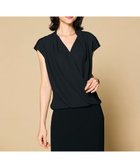 【ベイジ,/BEIGE,】の【洗える】OLIVE / フレンチスリーブブラウス Black|ID: prp329100004532583 ipo3291000000032476411