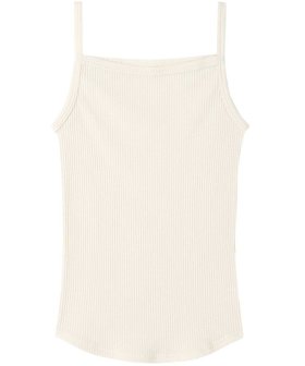 【ウンナナクール/une nana cool】の綿100% リブ編みコットン キャミソール 人気、トレンドファッション・服の通販 founy(ファニー) ファッション Fashion レディースファッション Fashion for Women トップス・カットソー Cut & Sew Tops ニット Knit Tops & Sweaters キャミソール&ノースリーブ Camisoles & Sleeveless Tops アンダー Underwear Essentials インナー Innerwear キャミソール Camisole, Spaghetti Strap Top ラウンド Round, Round Neck ラップ Wrap, Wrap Design 夏 Summer S/S・春夏 SS, Spring/Summer, Warm Season A/W・秋冬 Autumn/Winter |ID:prp329100004532585