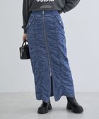 【グリーンパークス/Green Parks】の・SUGAR SPOONデニムフロントZIPナロースカート Indigo|ID: prp329100004532586 ipo3291000000033678879