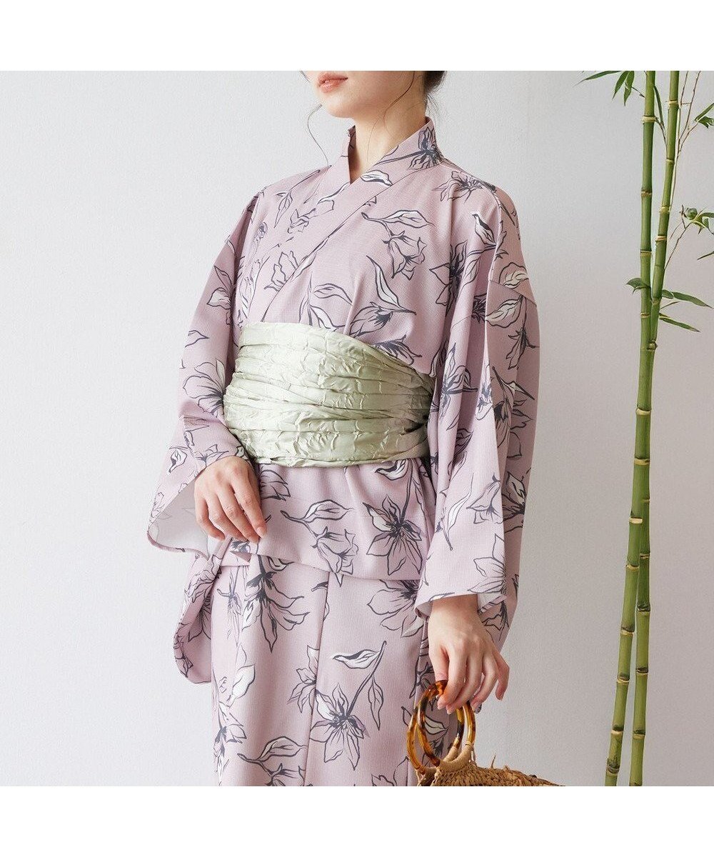 【フェルゥ/Feroux】の【洗える・2WAY】 簡単着付け 浴衣 3点セット 人気、トレンドファッション・服の通販 founy(ファニー) 　ファッション　Fashion　レディースファッション　Ladies' Fashion Online　水着　Swimwear　水着　Swimwear　春　Spring　洗える　Washable　キャミソール　Camisole　シンプル　Simple　セパレート　Separate　水着　Swimsuit　ワッシャー　Washer　S/S・春夏　Ss・Spring/Summer　夏　Summer　 other-1|ID: prp329100004532591 ipo3291000000032659883