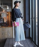 【エニィファム/any FAM】の【洗濯機可/ストレッチ】フロントスリットデニムスカート 人気、トレンドファッション・服の通販 founy(ファニー) ファッション Fashion レディースファッション WOMEN スカート Skirt デニムスカート Denim Skirts ストレッチ Stretch スリット Slit デニム Denim 夏 Summer 春 Spring S/S・春夏 Ss・Spring/Summer thumbnail ブリーチ|ID: prp329100004532592 ipo3291000000032038863