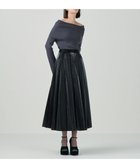 【グレース コンチネンタル/GRACE CONTINENTAL】のタックロングスカート ブラック|ID: prp329100004532596 ipo3291000000032038874