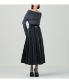 【グレース コンチネンタル/GRACE CONTINENTAL】のタックロングスカート ブラック|ID: prp329100004532596 ipo3291000000034189156