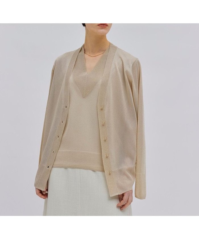 【ベイジ,/BEIGE,】の【洗える・Oggi 8月号掲載】RIOU / カーディガン インテリア・キッズ・メンズ・レディースファッション・服の通販 founy(ファニー) https://founy.com/ 雑誌掲載アイテム Magazine Items ファッション雑誌 Fashion Magazines オッジ Oggi ファッション Fashion レディースファッション WOMEN トップス・カットソー Tops/Tshirt カーディガン Cardigans 8月号 August Issue アンサンブル Ensemble カーディガン Cardigan シアー Sheer シンプル Simple エレガント 上品 Elegant 夏 Summer S/S・春夏 Ss・Spring/Summer 洗える Washable A/W・秋冬 Aw・Autumn/Winter・Fw・Fall-Winter 雑誌 Magazine |ID: prp329100004532604 ipo3291000000032038911