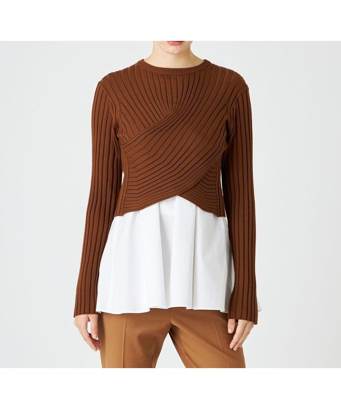 【ベイジ,/BEIGE,】の【WEB限定】AMBRE / キャミ付きクロップドニット インテリア・キッズ・メンズ・レディースファッション・服の通販 founy(ファニー) https://founy.com/ ファッション Fashion レディースファッション WOMEN トップス・カットソー Tops/Tshirt ニット Knit Tops キャミソール / ノースリーブ No Sleeves キャミ Cami キャミソール Camisole クロップド Cropped ショート Short セーター Sweater ドレス Dress A/W・秋冬 Aw・Autumn/Winter・Fw・Fall-Winter |ID: prp329100004532607 ipo3291000000032038928