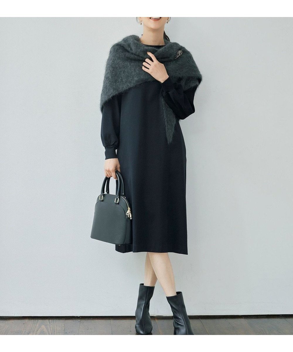 【自由区/JIYU-KU】の【洗える】エアーポンチ ワンピース 人気、トレンドファッション・服の通販 founy(ファニー) 　ファッション　Fashion　レディースファッション　WOMEN　ワンピース　Dress　コンビ　Combination　シンプル　Simple　ジャージー　Jersey　リラックス　Relax　洗える　Washable　A/W・秋冬　Aw・Autumn/Winter・Fw・Fall-Winter　 other-1|ID: prp329100004532619 ipo3291000000032130516
